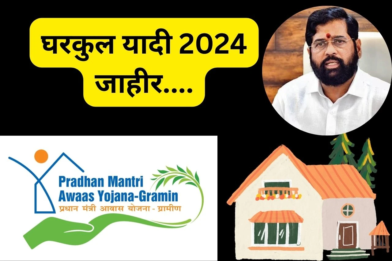 Gharkul Yadi 2024: घरकुल योजनेची नवीन यादी प्रसिद्ध, अशाप्रकारे पहा तुमच्या गावाची नवीन यादी